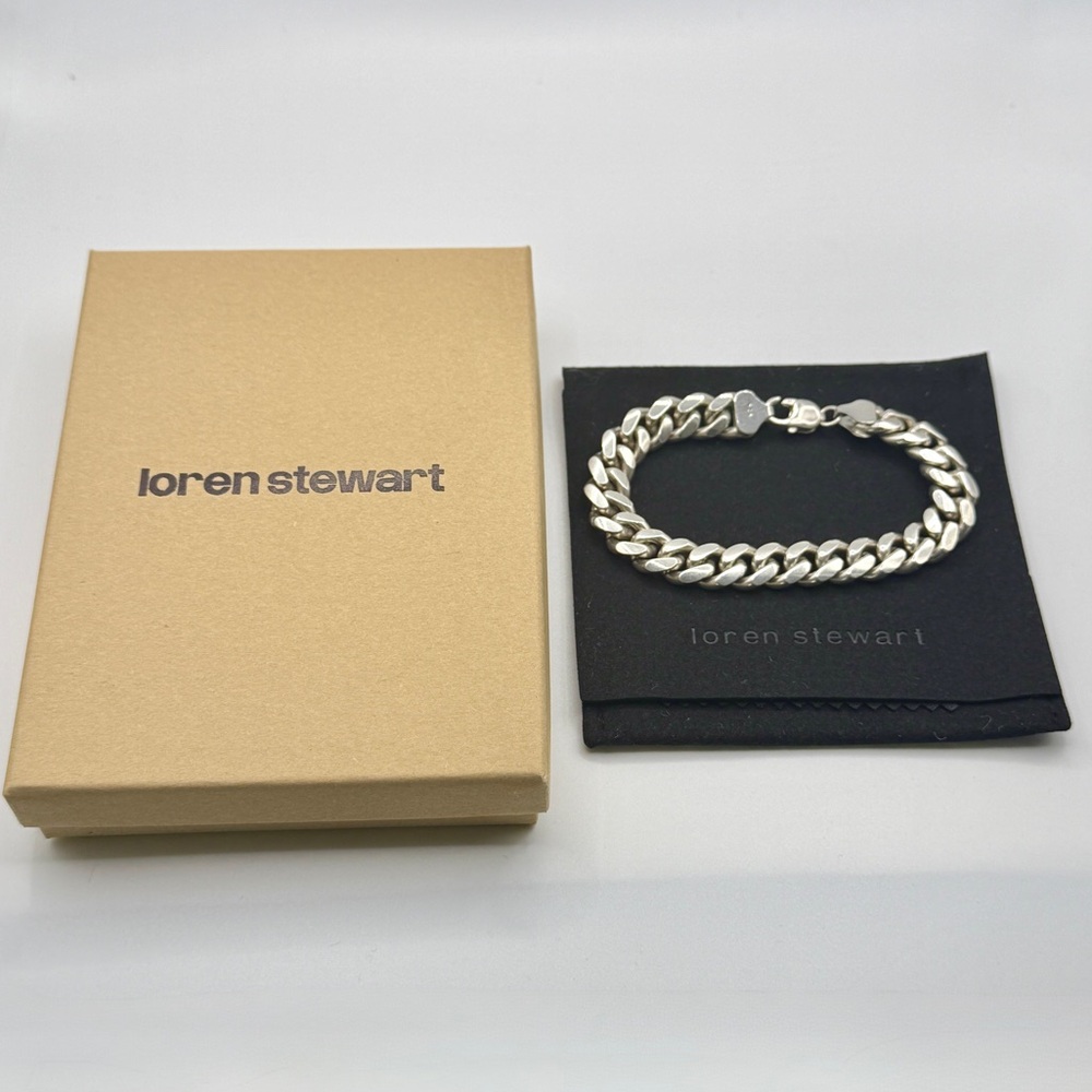 Loren Stewart Sterling Silver Chain Bracelet